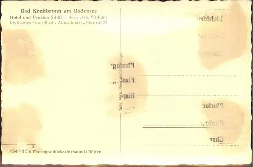 Kressbronn Bodensee Schiff / Kressbronn am Bodensee /Bodenseekreis LKR