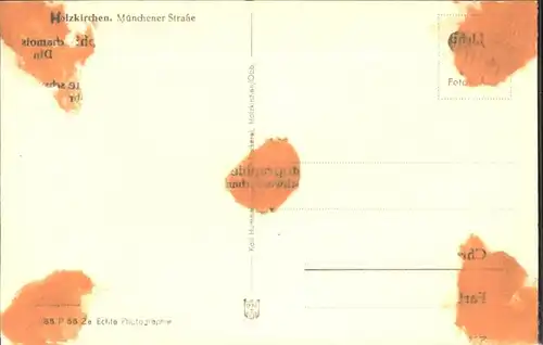 Holzkirchen Oberbayern Muenchnerstrasse