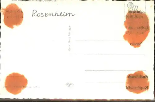 Rosenheim Oberbayern [Handschriftlich]