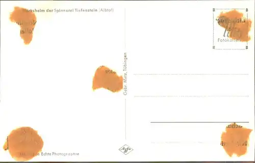 Tiefenstein Albtal Woerksheim Spinnerei