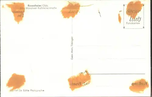 Rosenheim Oberbayern Ecke Muenchner Kufsteinerstrasse