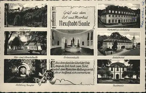 Bad Neustadt Salzburg Wandelhalle Badehaus Schloss  Hotel 