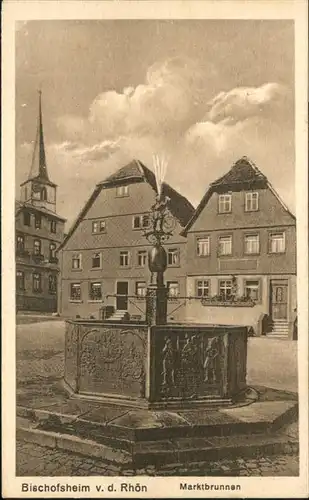 Bischofsheim Rhoen Marktbrunnen