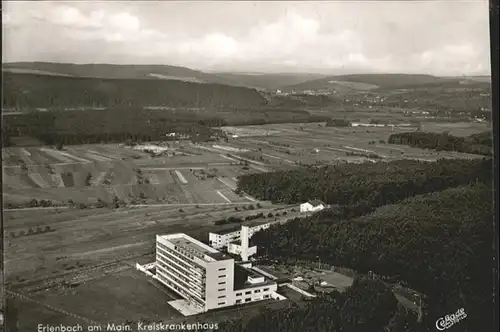 Erlenbach Main Fliegeraufnahme Kreiskrankenhaus