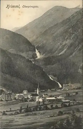 Krimml Oberpinzgau Wasserfaelle Kirche 