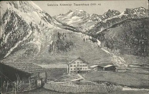 Krimml Geislers Tauernhaus