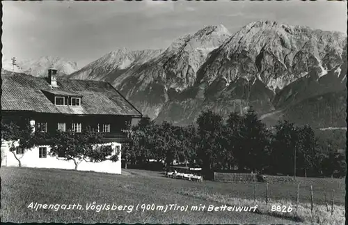 Hall Tirol Gasthaus Voeglsberg Bettelwurf