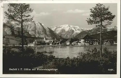 Seefeld Tirol Wettersteingebirge