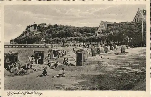 Gluecksburg Ostsee Strand