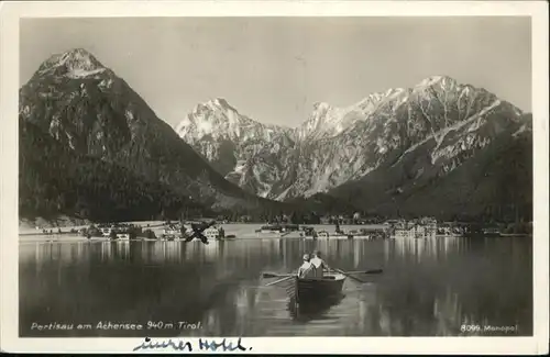 Pertisau Achensee Achensee Boot Tirol / Eben am Achensee /Tiroler Unterland