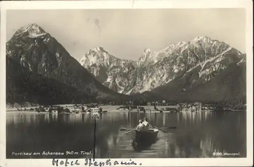 Pertisau Achensee Achensee Boot / Eben am Achensee /Tiroler Unterland