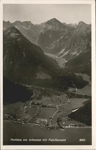 Pertisau Achensee Achensee Falzthurntal Fliegeraufnahme  / Eben am Achensee /Tiroler Unterland