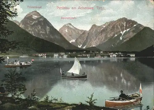 Pertisau Achensee Achensee Sonnenjoch Tristenkopf Schiff / Eben am Achensee /Tiroler Unterland