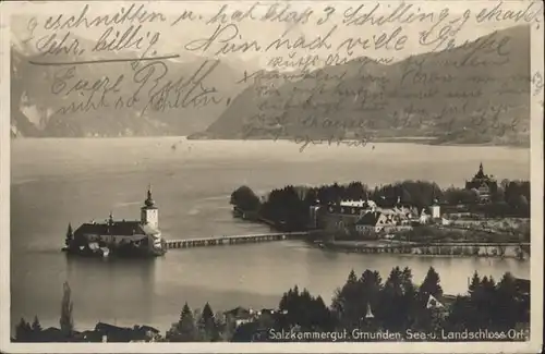 Gmunden see Land Schloss 