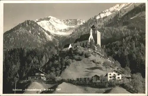 Schwaz Tirol Schloss  Freundsberg / Schwaz /Tiroler Unterland