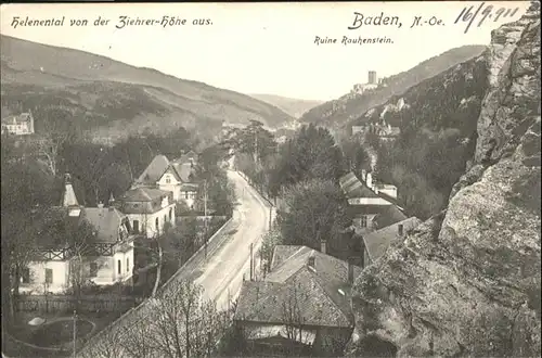 Baden Wien Ruine Rauhenstein