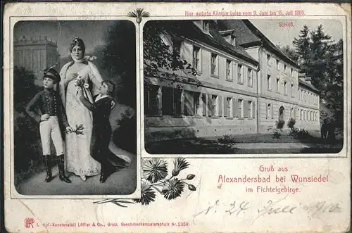 Wunsiedel Alexandersbad Schloss  / Wunsiedel /Wunsiedel LKR