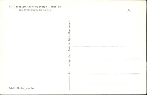 Lindenfels Odenwald 