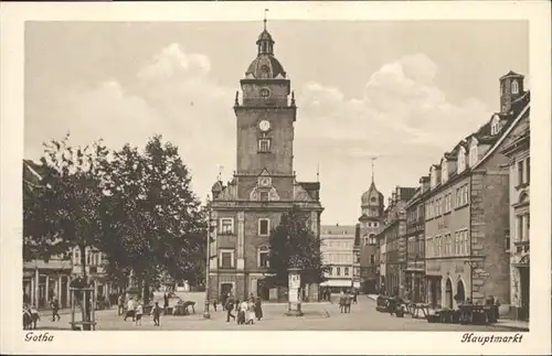 Gotha Thueringen Hauptmarkt / Gotha /Gotha LKR