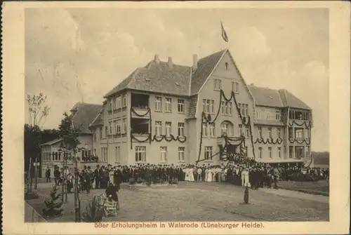 Walsrode Lueneburger Heide Walsrode 58er Erholungsheim Lueneburger Heide x / Walsrode /Soltau-Fallingbostel LKR