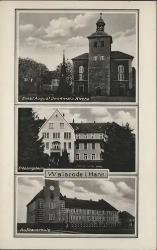 Walsrode Lueneburger Heide Walsrode Hannover  Kirche Erholungsheim Schule * / Walsrode /Soltau-Fallingbostel LKR