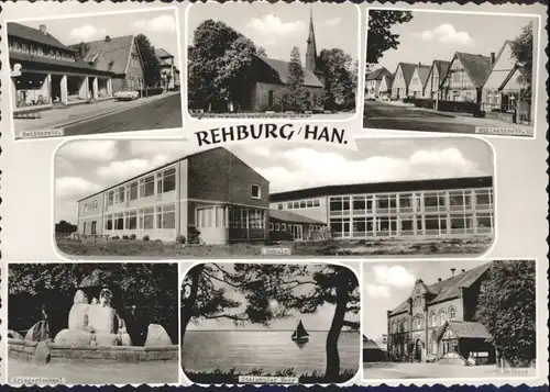 Rehburg-Loccum Rehburg Hannover Schule Rathaus  * / Rehburg-Loccum /Nienburg LKR