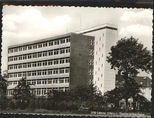 Lehrte Hannover Lehrte Krankenhaus * / Lehrte /Region Hannover LKR