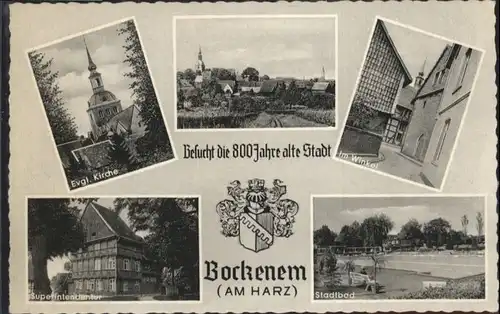 Bockenem Kirche Superintendentur Stadtbad *