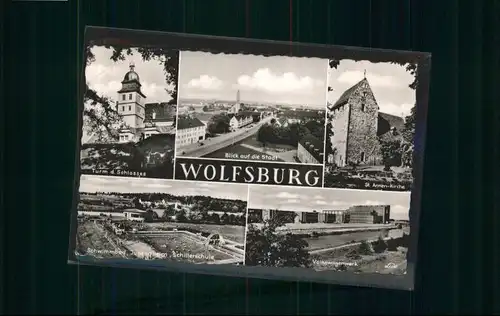 Wolfsburg Schloss Schwimmbad Jugendheim Schillerschule VW Werk St Annenkirche x