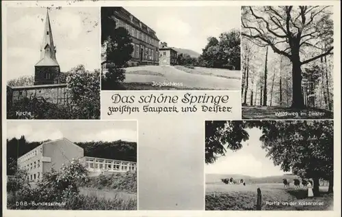 Springe Deister DGB Schule Jagdschloss Kirche x