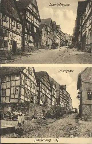 Frankenberg Eder Schmiedegasse Untergasse *