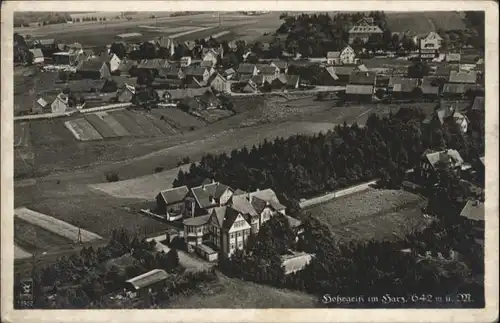 Hohegeiss Fliegeraufnahme Harz *