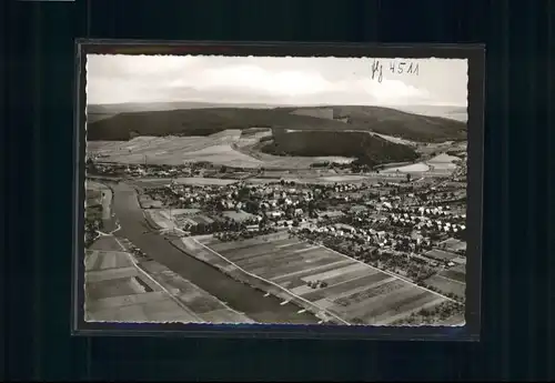 Lippoldsberg Weser Fliegeraufnahme *