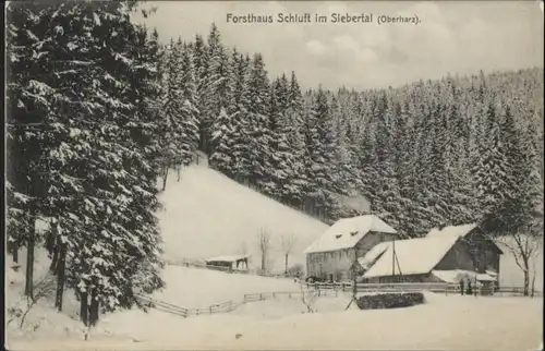 Sieber Forsthaus Schluft Siebertal *