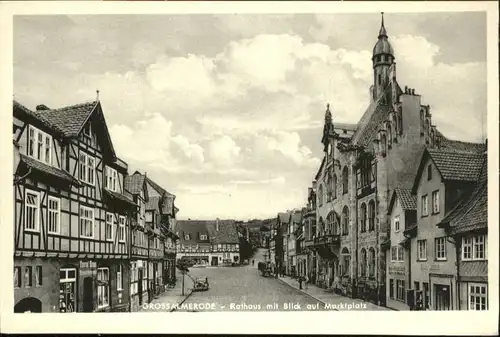 Grossalmerode Rathaus Marktplatz *