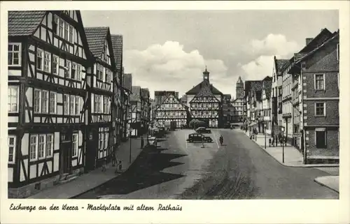 Eschwege Werra Marktplatz Rathaus *
