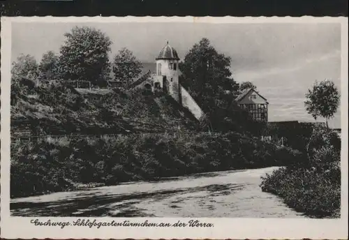 Eschwege Schlossgartentuermchen Werra *