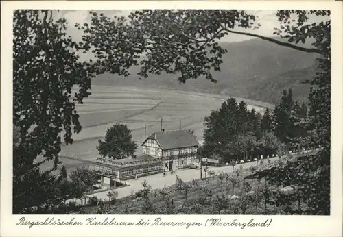 Beverungen Bergschloesschen Karlsbrunn *