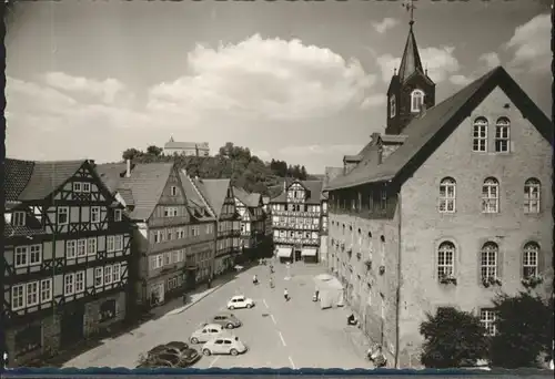 Spangenberg Hessen Spangenberg Markt Fachwerkhaeuser * / Spangenberg /Schwalm-Eder-Kreis LKR