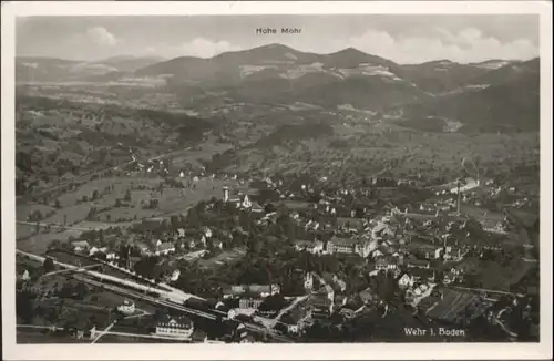 Wehr Baden Fliegeraufnahme *