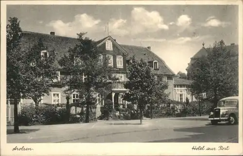 Bad Arolsen Bad Arolsen Hotel Zur Post x / Bad Arolsen /Waldeck-Frankenberg LKR