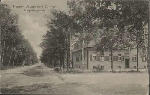 Zeithain Truppenuebungsplatz Koenig Georg Strasse x