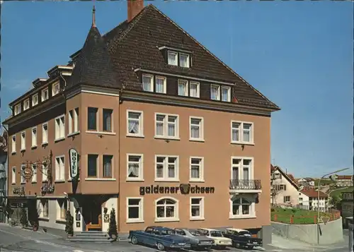 Stockach Baden Hotel goldener Ochsen