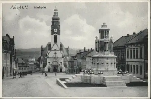 Adorf Vogtland Marktplatz 