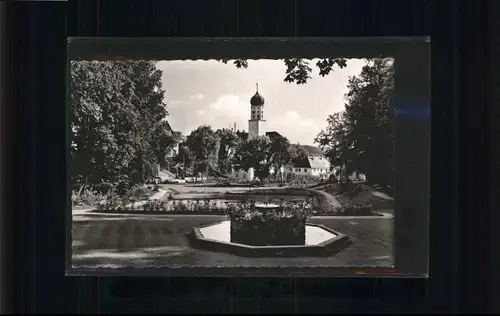 Stockach Baden Stadtgarten Brunnen