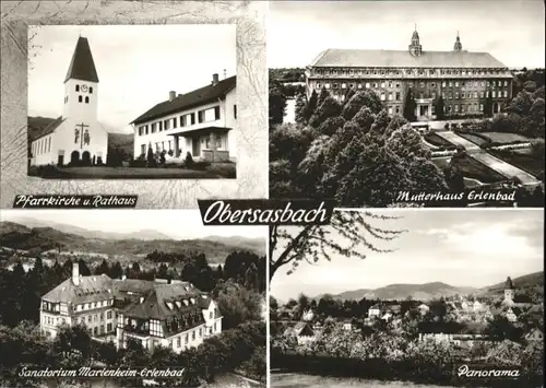 Obersasbach Pfarrkirche
Mutterhaus Erlenbad
Panorama
Sanatorium Marienheim Erlenbad