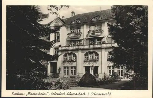 Obersasbach Kurhaus Marienheim
Erlenbad