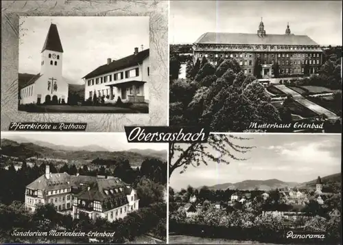 Obersasbach Pfarrkirche
Sanatorium Marienheim
Mutterhaus Erlenbad
