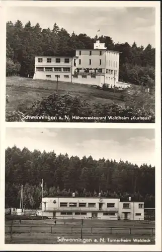 Schwenningen Neckar Hoehenrestaurant Waldheim / Villingen-Schwenningen /Schwarzwald-Baar-Kreis LKR