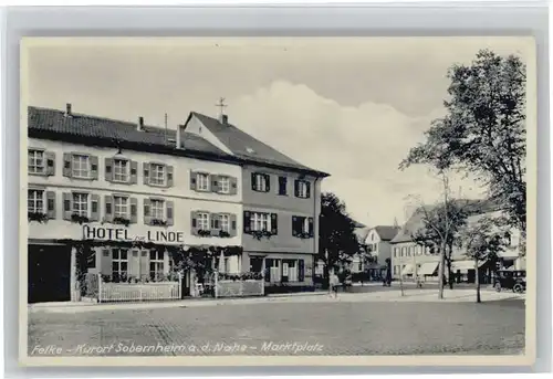 Bad Sobernheim Bad Sobernheim Marktplatz Hotel zur Linde x / Bad Sobernheim /Bad Kreuznach LKR